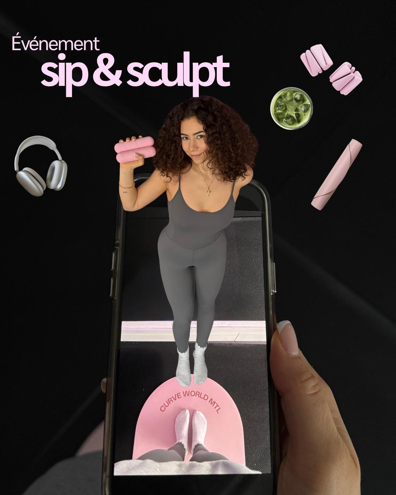 Sip & Sculpt - Matcha & Pilates 🌸 (9:00 AM)