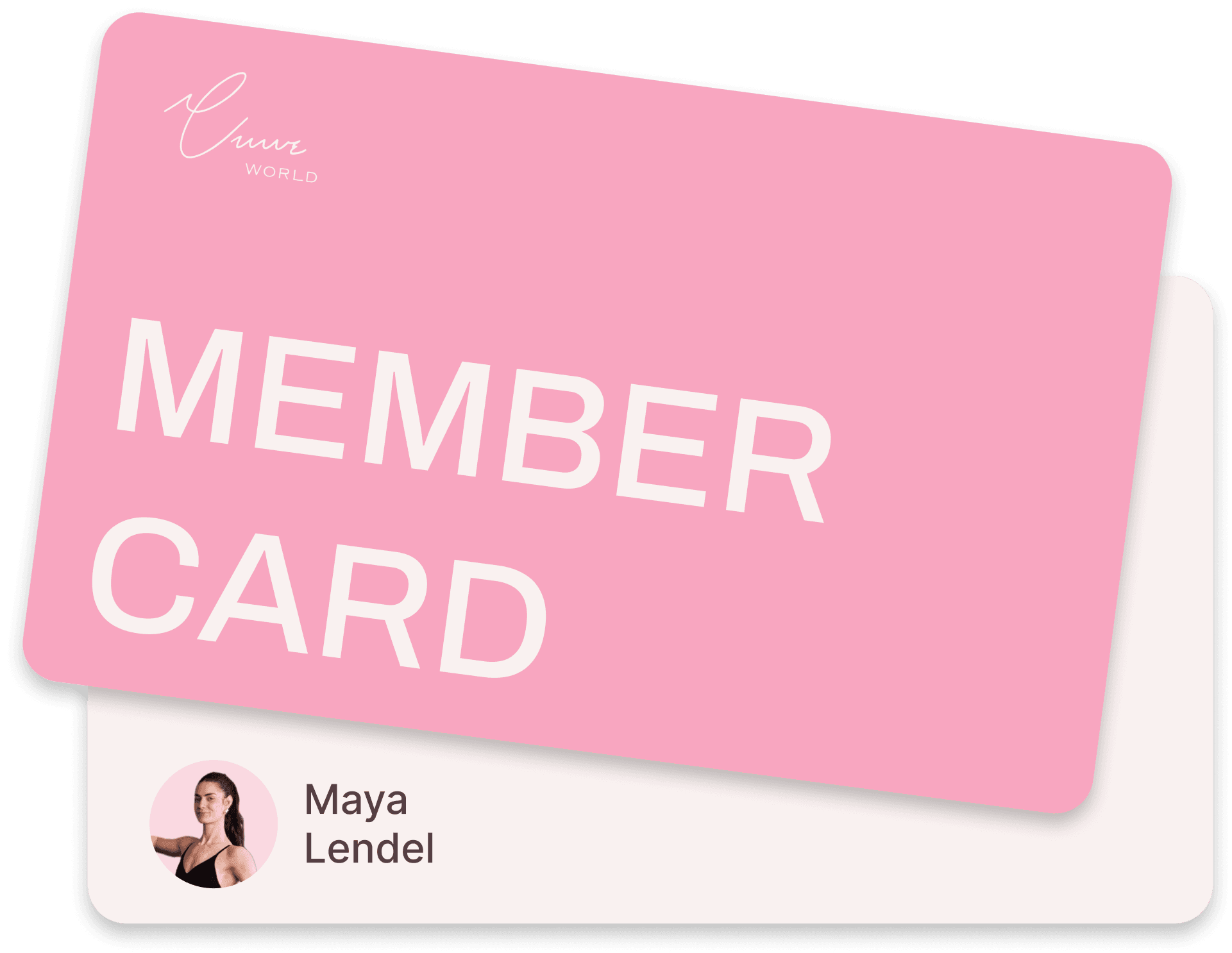 Curve World Membership Card
